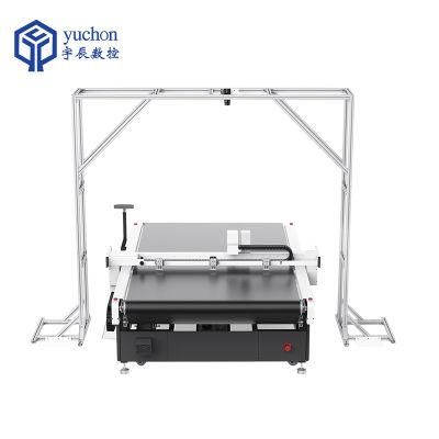 Automatic Flatbed Fabric Cloth Garment Cutting Machine