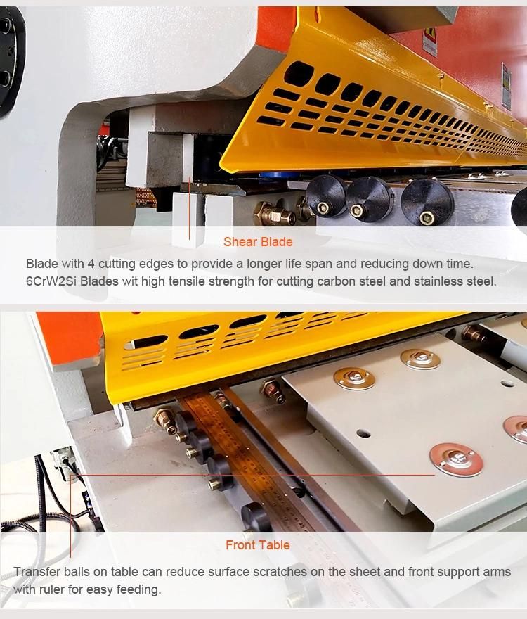 High Quality Shearing Machine for Sheet Metal Steel Plate Cutting