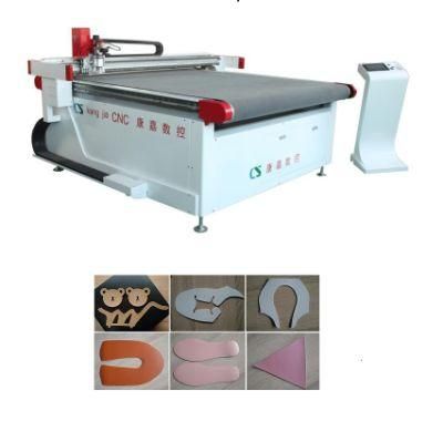 Leather Die Cutting Press Machine CNC Automatic Oscillating Knife Leather Cutting Machine