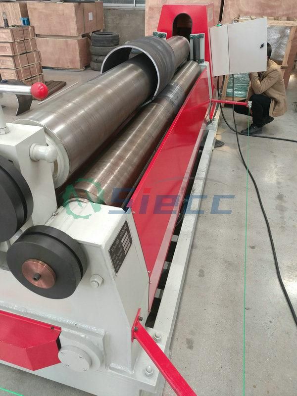 W11 Plate Rolling Machine Manufacturer Hydraulic Plate Bending Roll 3 Rollers Manual Machine