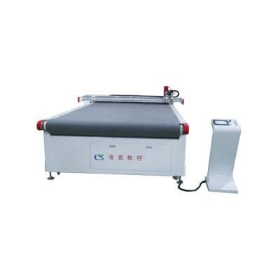 Die Cutter Digital Equipment Paper Shoe Footwear Oscillating Knife Cutting Machine
