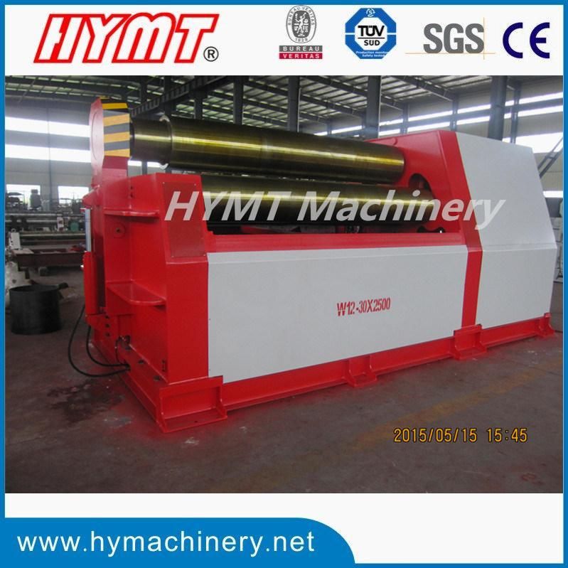 W12S-20X4000 Universal Hydraulic Steel Plate Bending Rolling Machine