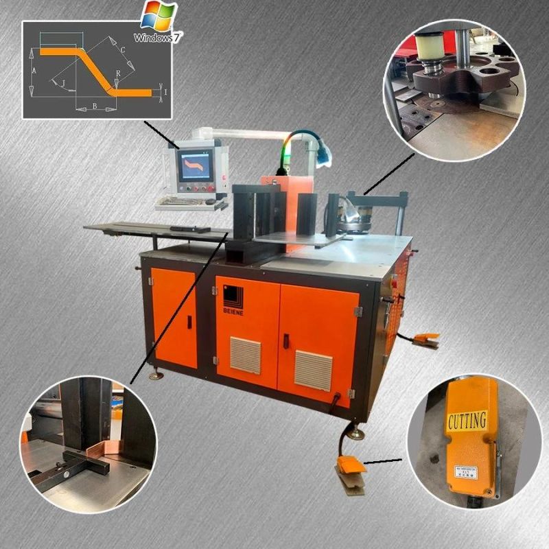 Busbar Turret Punching Bending Cutting Machine for Copper Hot Selling