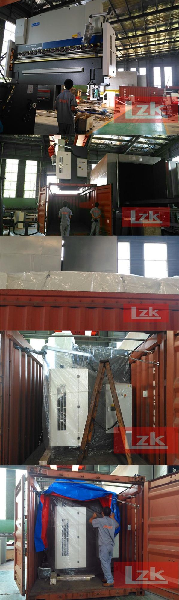 10mm 400ton Metal Sheet Automatic Bending Machine From Lzk