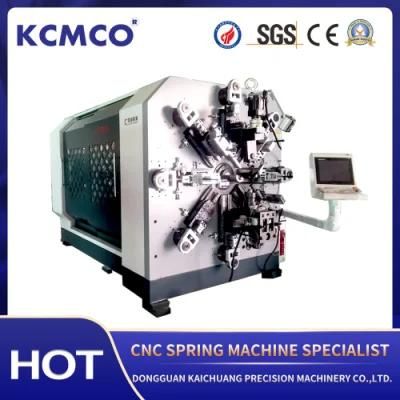 KCMCO-KCT-1280WZ 8mm 12 Axis Camless CNC Versatile Scroll Spring Rotating Forming Machine supplier