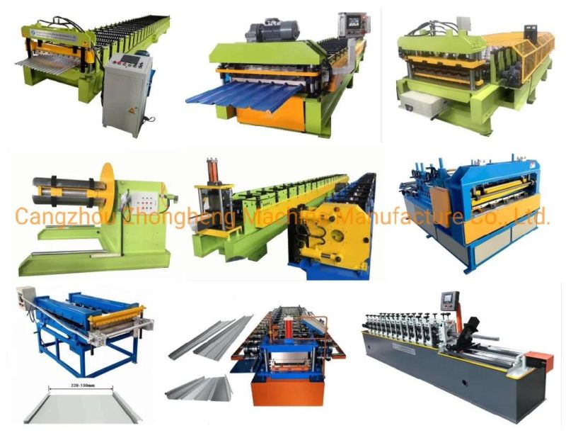 Hydraulic Curving Auto Arch Crimping Roof Roll Forming Machine for Sale