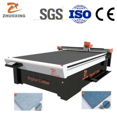 Zx-1318V Vibrating Knife Cutting Machine for Fabric Cloth