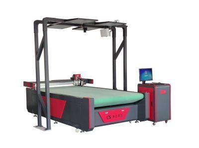 Digital CNC Cutting Machine Automatic Cloth Carpet Cutting Machine with Auto Nesting Software