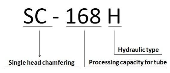 Single Head Hydraulic Metal Chamfering Machine