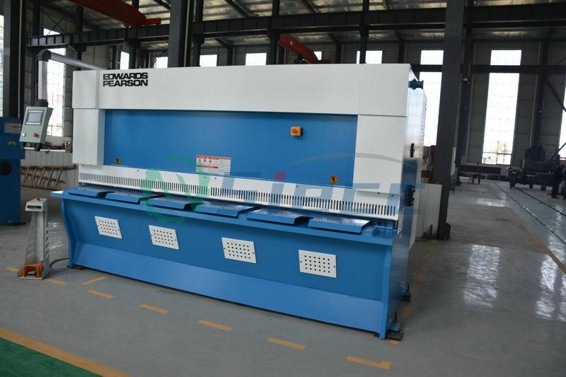 Electric Cutter Manual Sheet Metal Shear Small Guillotine Electric Shearing Machine for Cutting Steel Plate