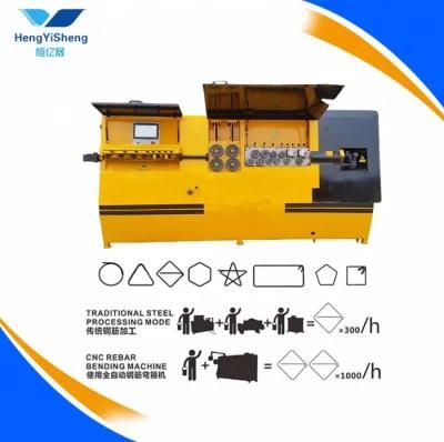 Easy Operation CNC Rebar Wire Bending Machine From China