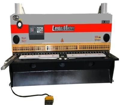 QC11K-8X2500 CNC Hydraulic Guillotine Ms Plate Cutting Machines for Construction