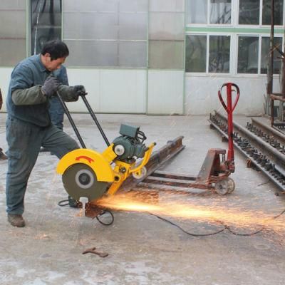 Electric Rail Cutter Machine Railway Steel Rails Track Cutter Saw