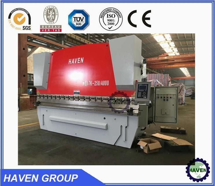 WC67K CNC hydraulic Bending pressbrake machine