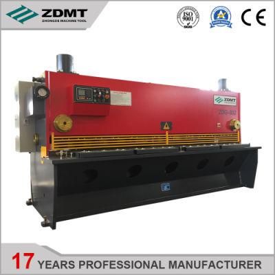 China Made Hydraulic Guillotine CNC Cutting Machine