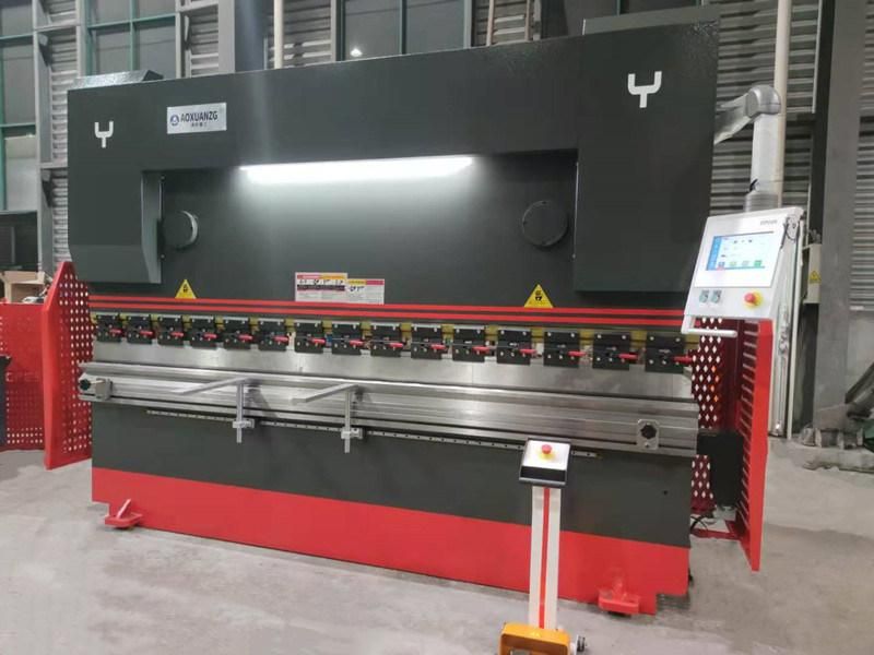 Hydraulic CNC Press Brake Machine Folding Bending Machine Plate Bending Machine with Tp10s Controller