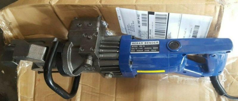 Light Weight 16mm Handy Type Steel Rebar Bender Rb16 Factory