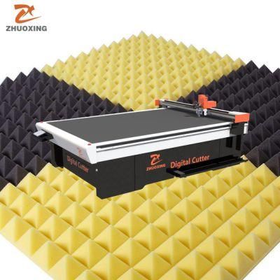 CNC Vibrating Knife Cutting Machine for Sound Baffle Acoustic Materials