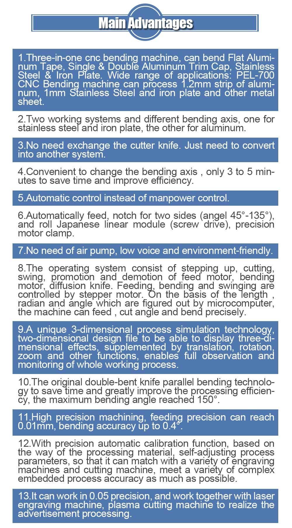 Automatic Channel Letter Bending Machine / Stainless Steel Bender Price