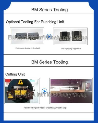 Multifunction Busbar Machine with Punch Shear Bend for Copper Rod/Tube