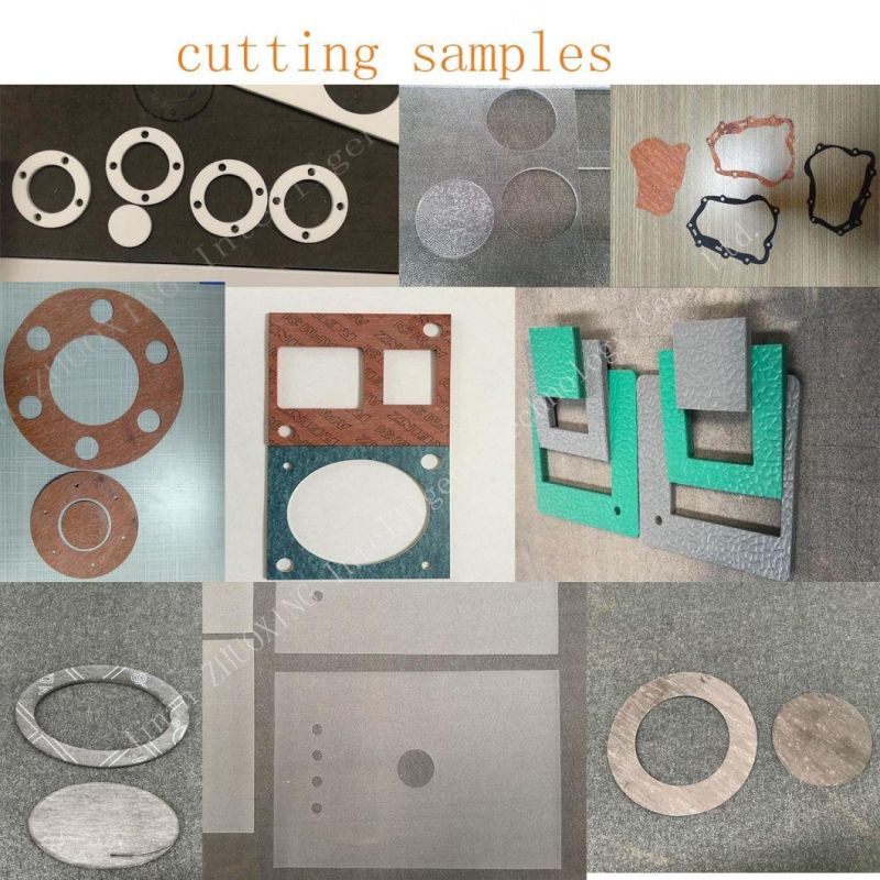 China Zhuoxing Oscillating Knife Graphite Gasket CNC Cutting Machine