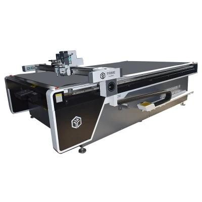 Automatic Digital Cutting Kt Board Carbon Fiber Sheet Cut with Pneumatic Oscillating Cutting Machine