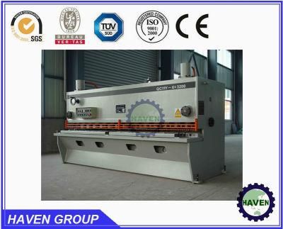 QC11Y-6X3200 Hydraulic Guillotine Shearing and Cutting Machine