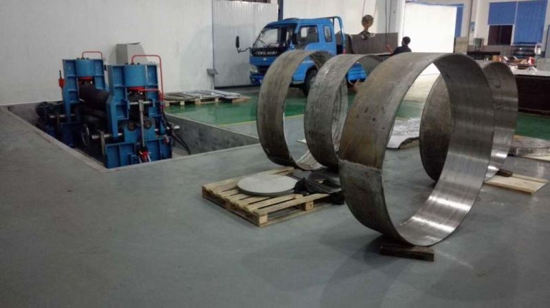 Upper Roller Universal Plate Rolling Machine for Tank Construction