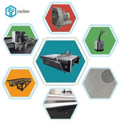 Intelligent CNC Equipment Artificial Leather /PU Leather Cutter with Automatic Feeding
