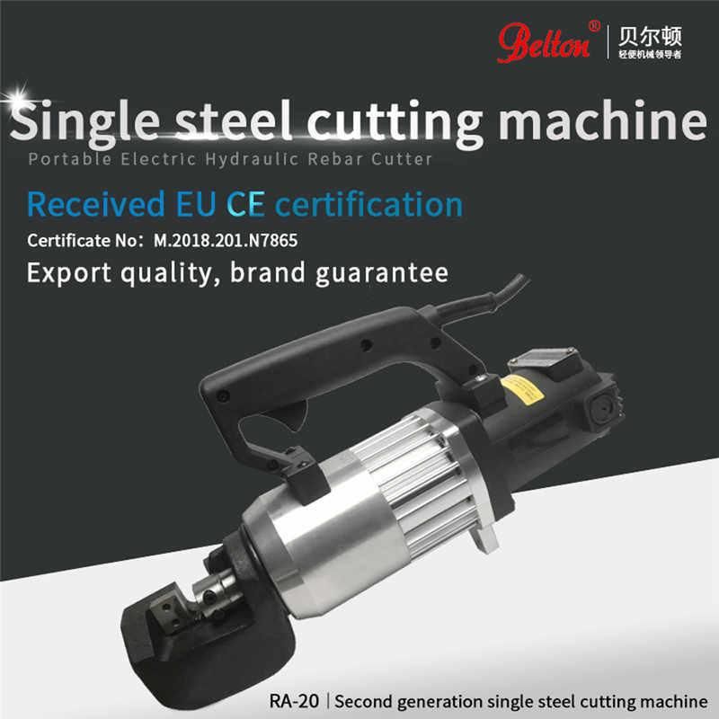Ra-20 Haydrulic Iron Cutter Rebar Steel Cutting Machine
