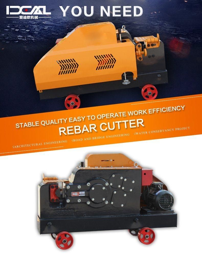 Factory Direct Supply Gq50 Steel Bar Cutting Machine Rebar Cutter