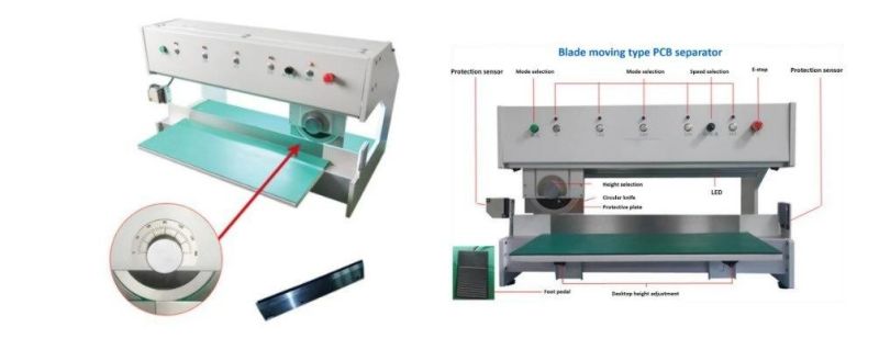 V Cut PCB Separator, SMD PCB Cutting Machine