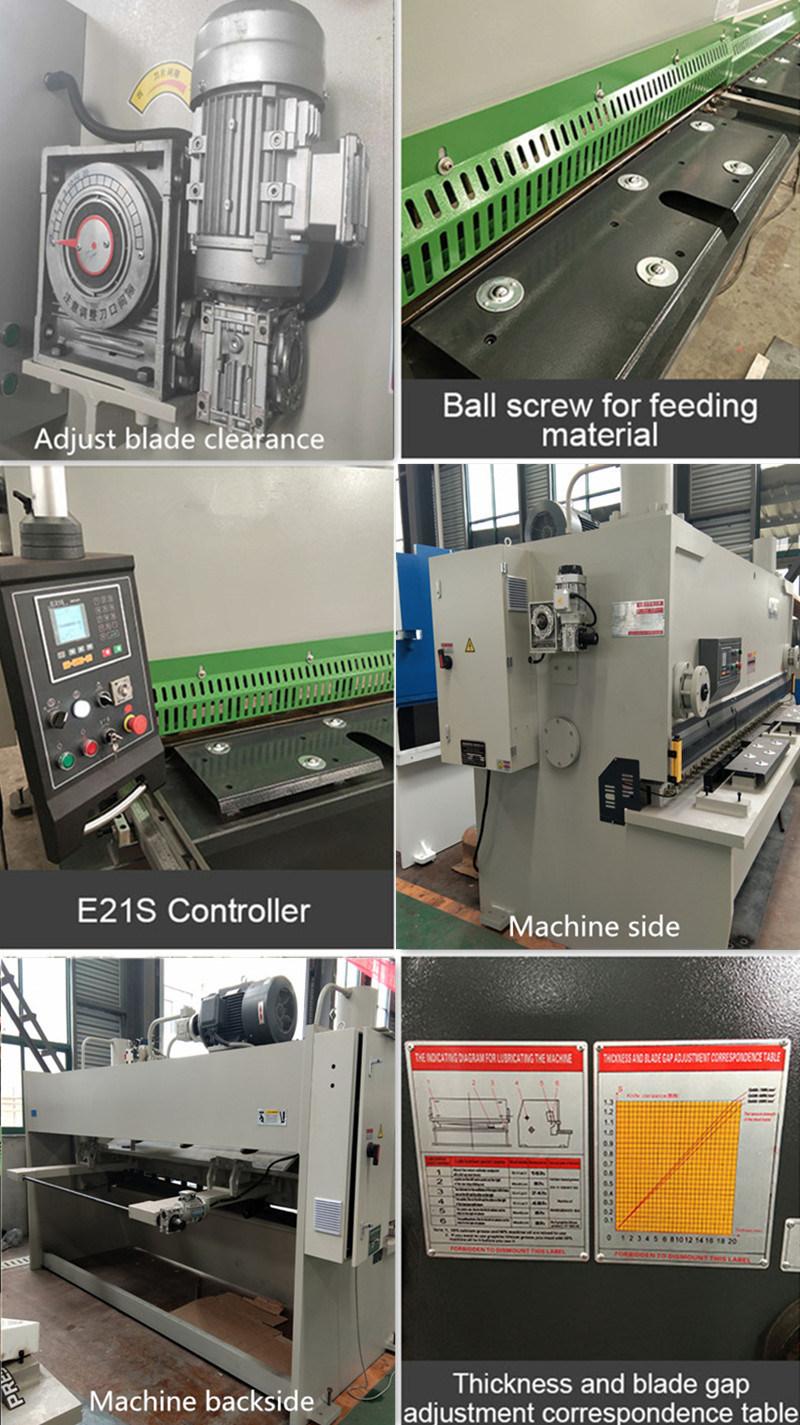 Factory Manufacture Guillotine Shear Machine / Cutting Machine / Hydraulic Shear Machine