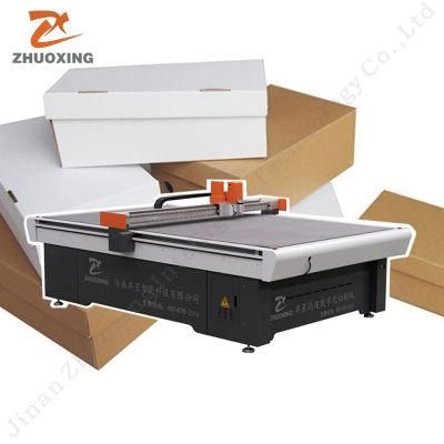 Automatic CNC Knife Cutting Machine for Packaging Box Grey Board Cardboard Paper Foam