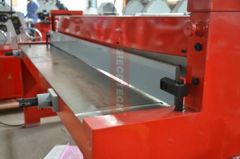Manual Sheet Metal Shearing Machine (Q01-0.8X2500 / Q01-1.25X2000) Plate Cutting Machine