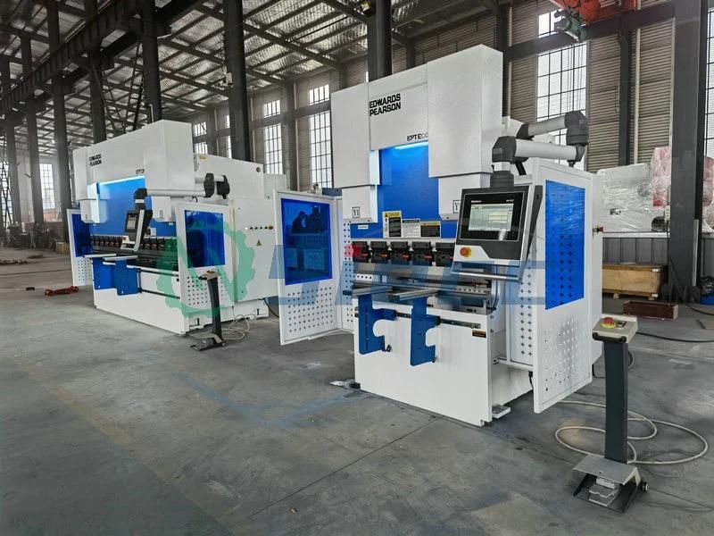 China Manufacture CNC System Hydraulic Servo Metal Plate/Sheet Bending Machine Sheet Metal Steel Plate Press Brake