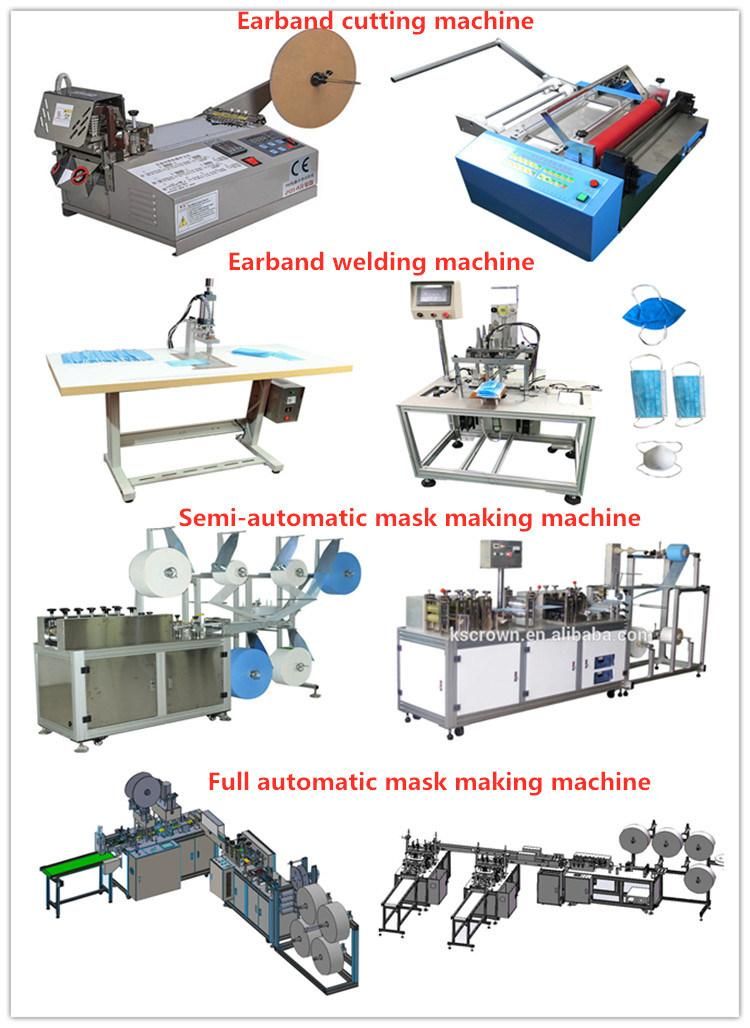 Rotary Disposable Mask Band Earloop Welding Machine