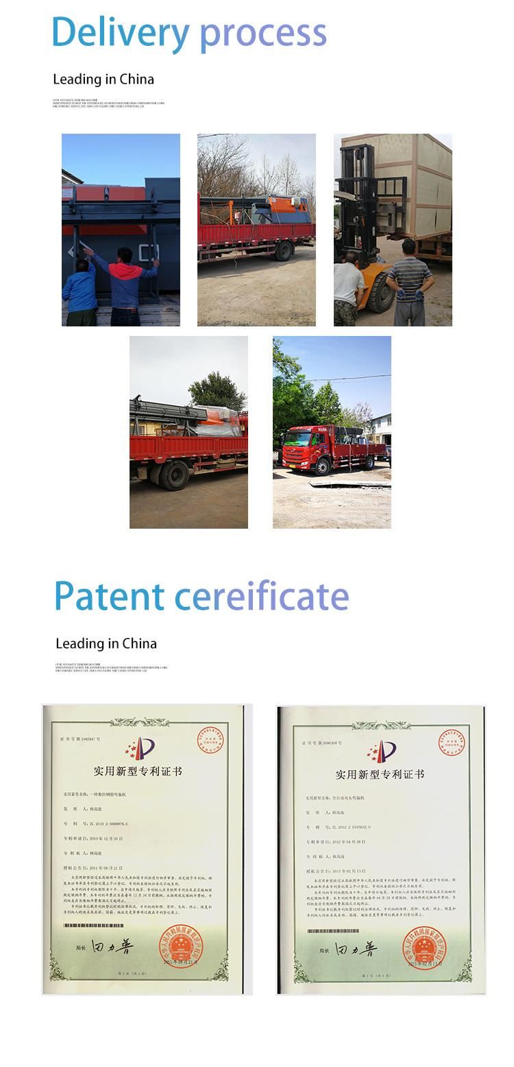 Construction Machinery 3~8mm Wx8f 3D Reinforcing Wire Processing Machinery.
