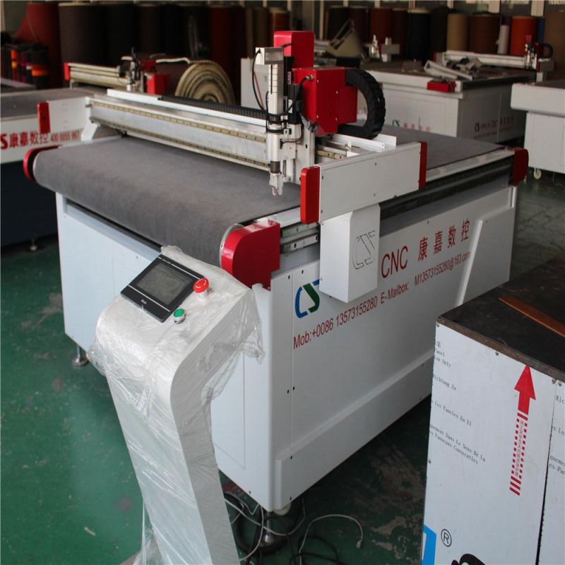 CNC Leather Cardboard Cutter Auto-Feeding Oscillating Cutting Machine
