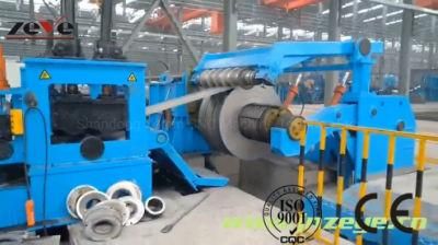 Large Gauge High Precision Hot Rolled Metal Slitting Machine Shear for Pipe Mill Industry