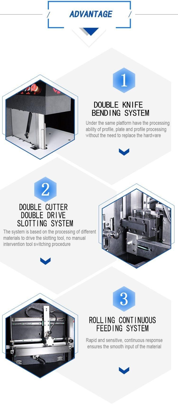 Auto CNC Channel Letter Bender for Stainless Steel Aluminum