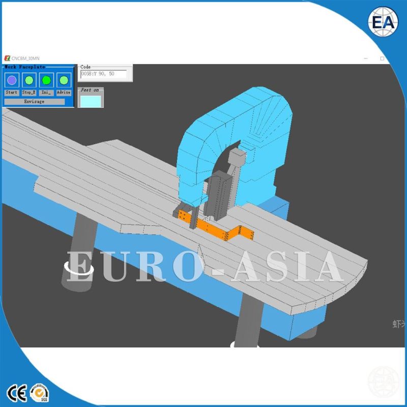 Chinese Automatic Busbar Servo Bending Machine for Metal