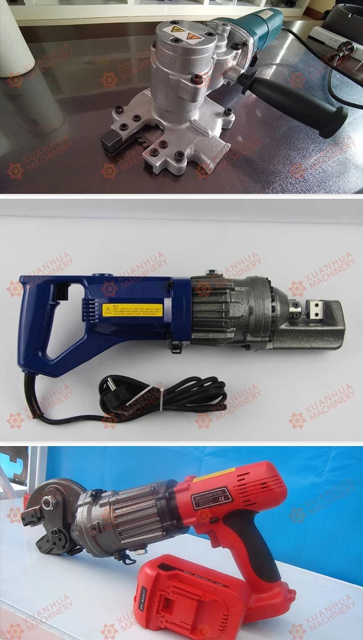 Portable Small Portable Steel Electric Hydraulic Scissors Cutting Pliers Gq-32 Can Cut 4-32mm Machine