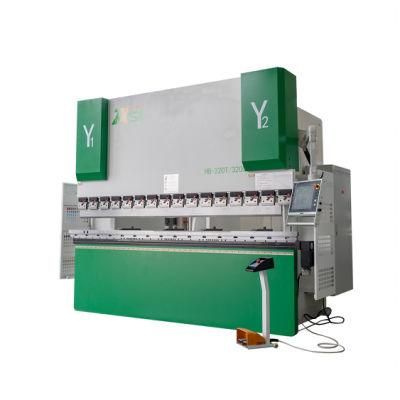 professional 220t 3200mm Plate Bending Machine for Stainless Steel Sheet