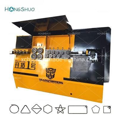 Steel Bending Machine CNC Stirrup Auto Wire Bender Steel Machine 2D Round Wire Steel Bending Machine Rebar Stirrup