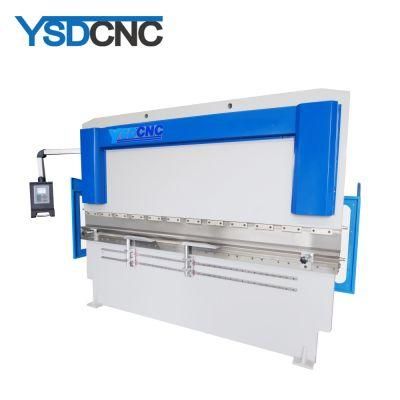 We67K Hydraulic CNC Press Brake Sheet Metal 4 Axis Automatic Bending Machine with Delem Da58