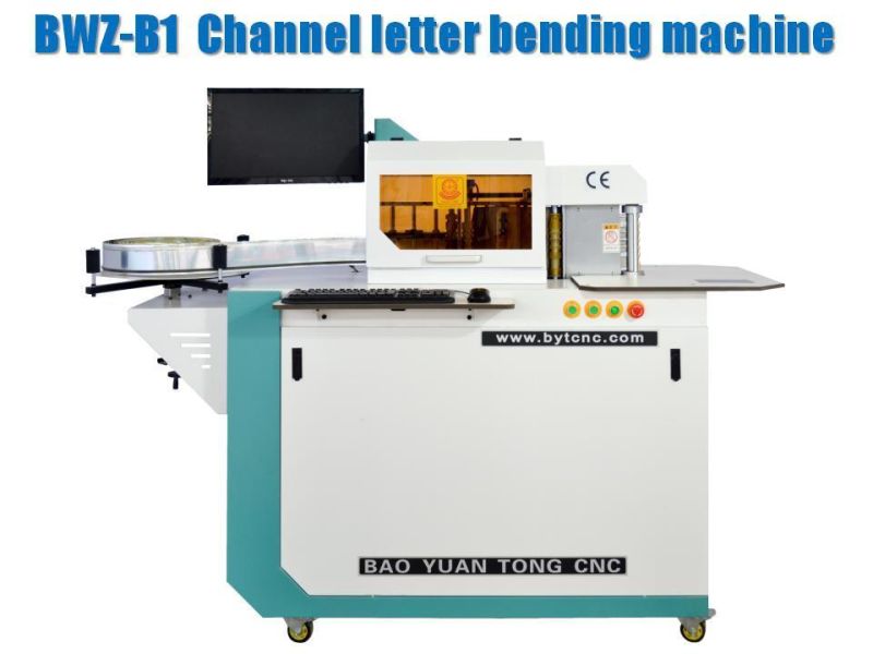 Bwz-B1 Aluminum CNC Automatic 3D Sign Channel Letter Bending Machine