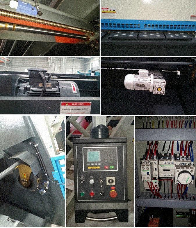 Hydraulic Swing Beam Shearing Machine with ISO9001 Ce Certification