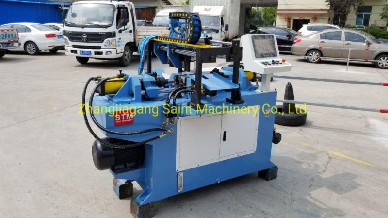 Automatic Straight Punching Three-Station Tube End Forming Machine for Tubes for Pipe Fitting