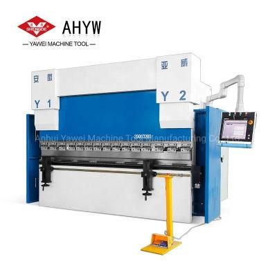 CNC Hydraulic Press Brake (YWB-200T/3200) with Delem Da66t